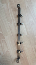 ZWILLING Hakenleiste Edelstahl 70cm, 6 Haken, Silber, Gebraucht