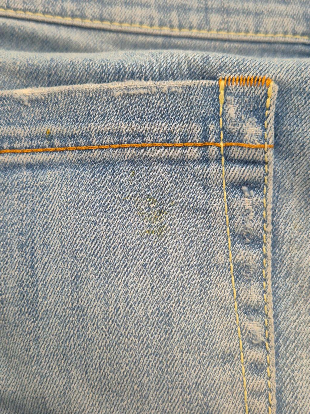 Dondup Jeans – Modell ETXMQ, W31, Blau, Gebrauchszustand