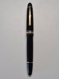 Montblanc Meisterstück 146 Füllfederhalter Schwarz Gold 14K Feder 14cm