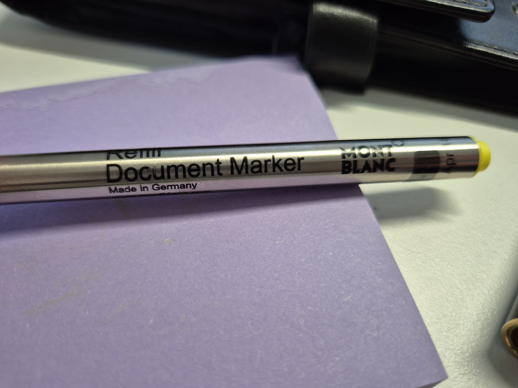 Montblanc Meisterstück LeGrand 166 Marker – Schwarz/Gold – Gebraucht, 14cm