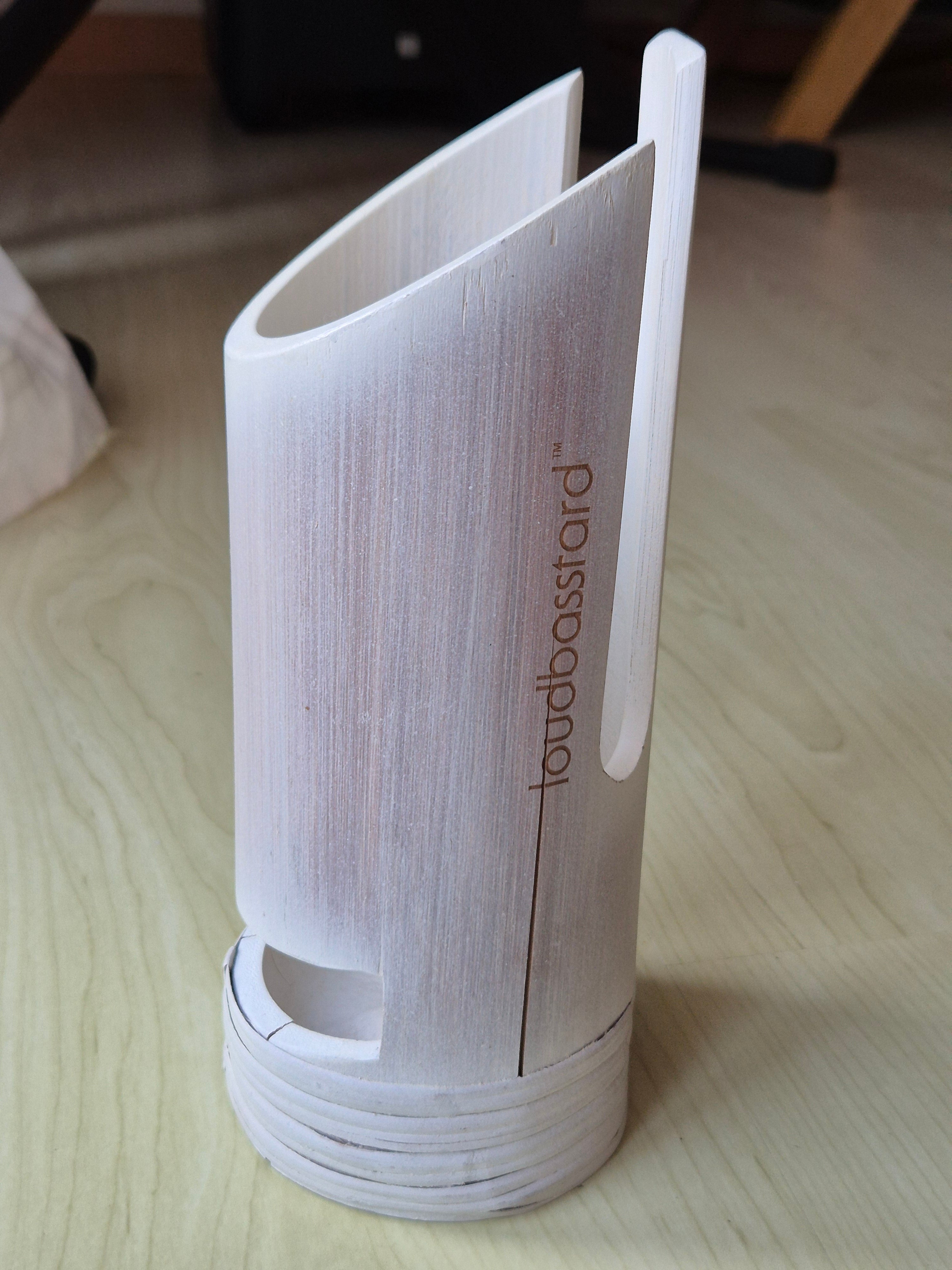 Loudbasstard Bamboo Sound Amplifier, Naturholz, Medium, wie neu