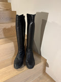 Vogel Black Leather Riding Boots – Size 39, FREEFLEX Sole, Good Condition