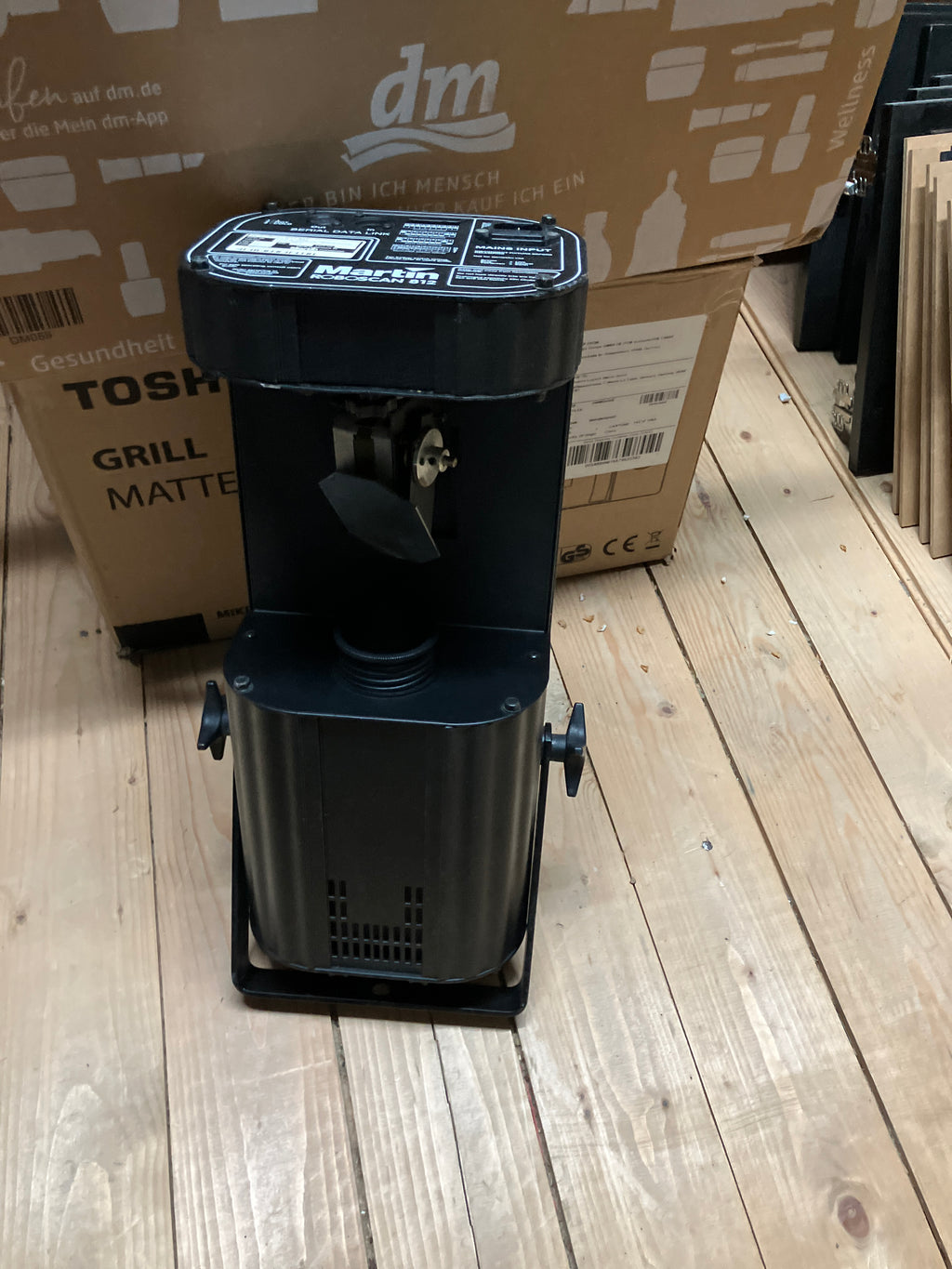 Martin Roboscan 812 EU Mirror Scanner 150W HTI Black Very Good Condition