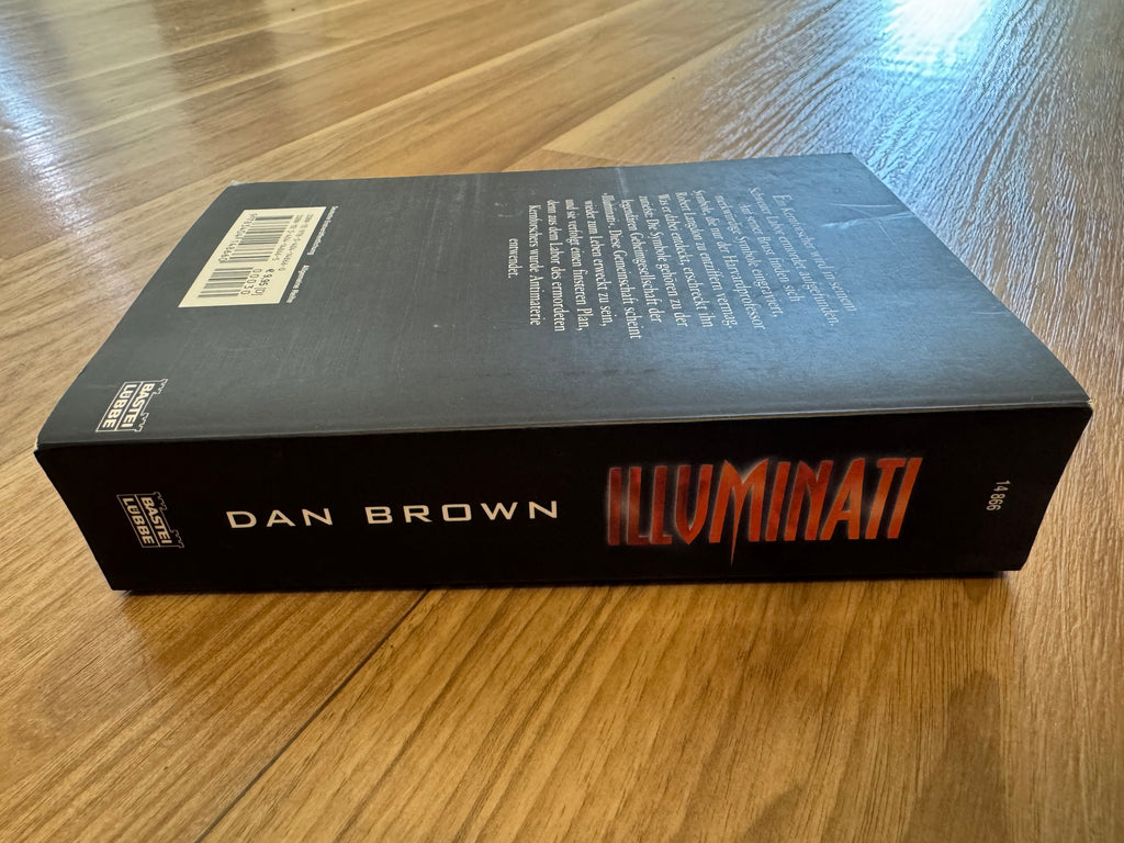 Dan Brown Illuminati German Paperback, Good Condition