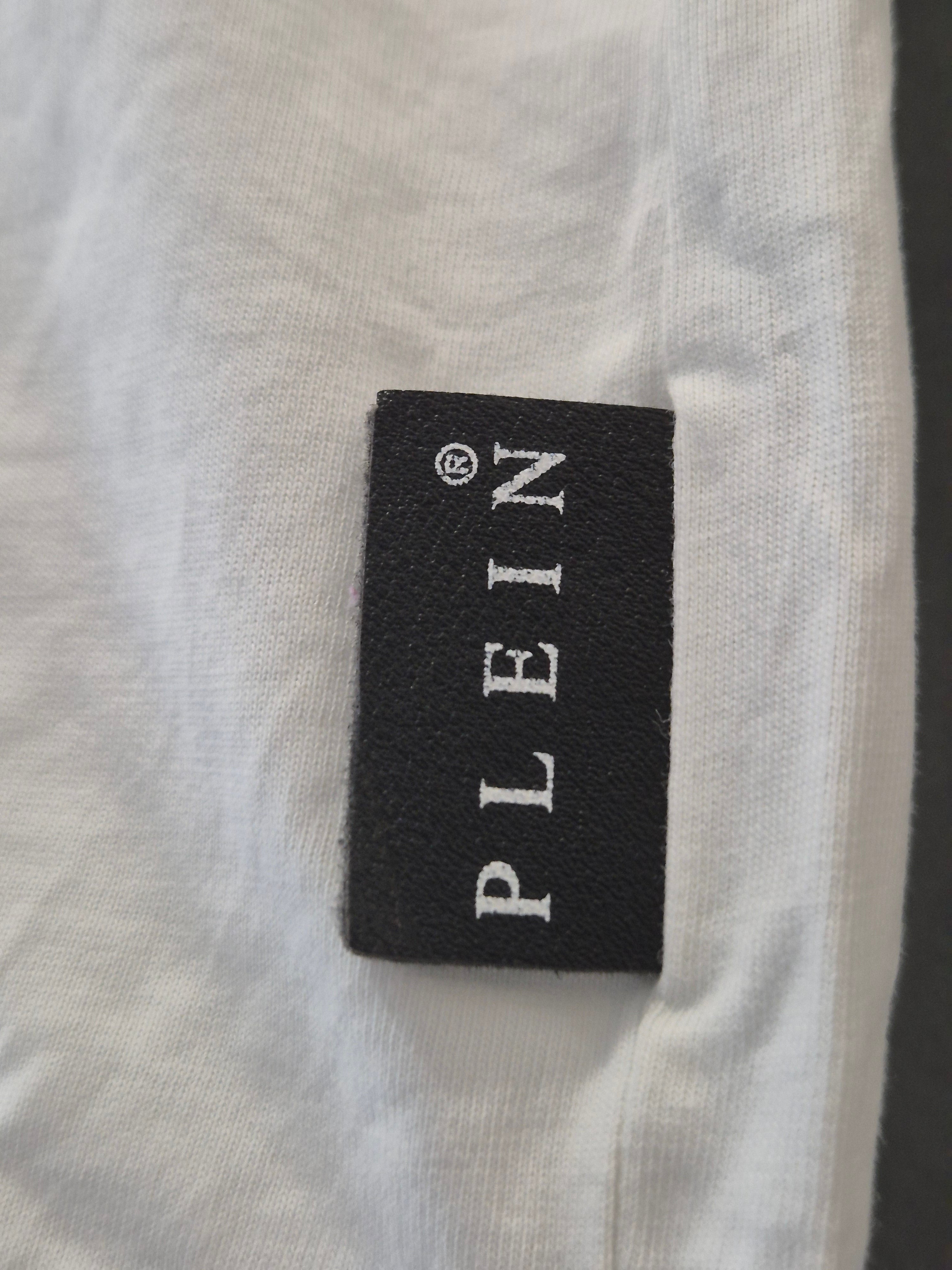 Philipp Plein Junior T-Shirt 152/12y – Teddy Bear & Crystals, White, Used