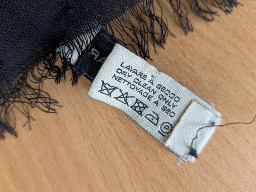 Balenciaga x Sadao Watanabe Schal 100x100cm Wolle/Seide Multicolor Sehr Gut