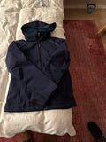CMP Women’s Softshell Jacket 46 Dark Blue/Turquoise – Very Good