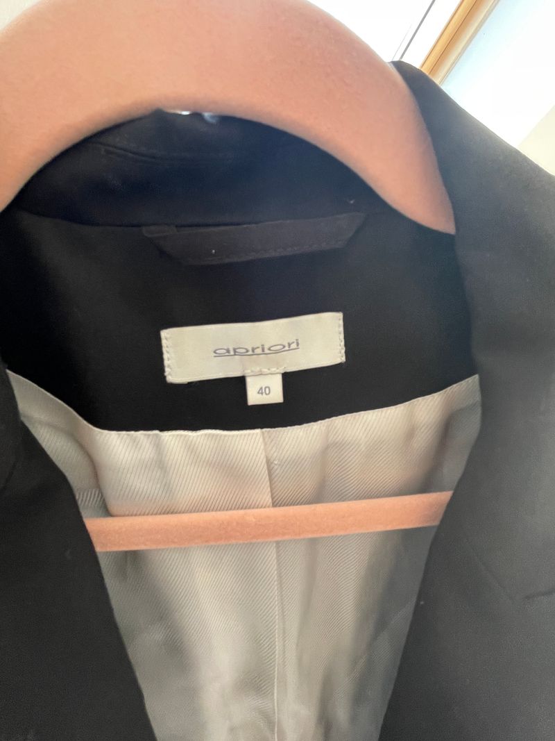 apriori Damen Blazer – Schwarz, Gr. 40, Sehr guter Zustand