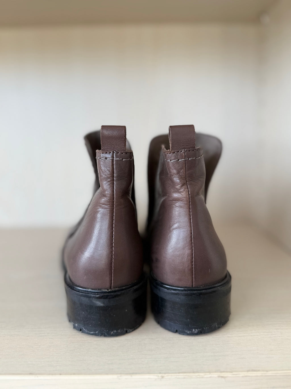 Schumacher Chelsea Boots Braun Leder Gr. 38 – sehr guter Zustand