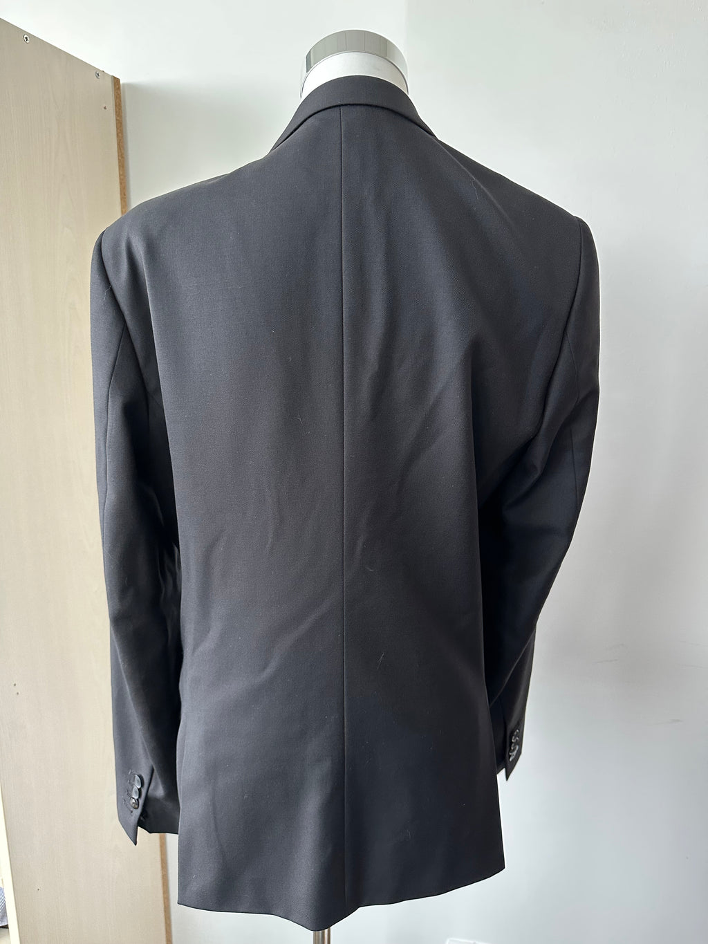 The Kooples Herren Blazer, Gr. 52, 100% Wolle, Schwarz, Sehr guter Zustand
