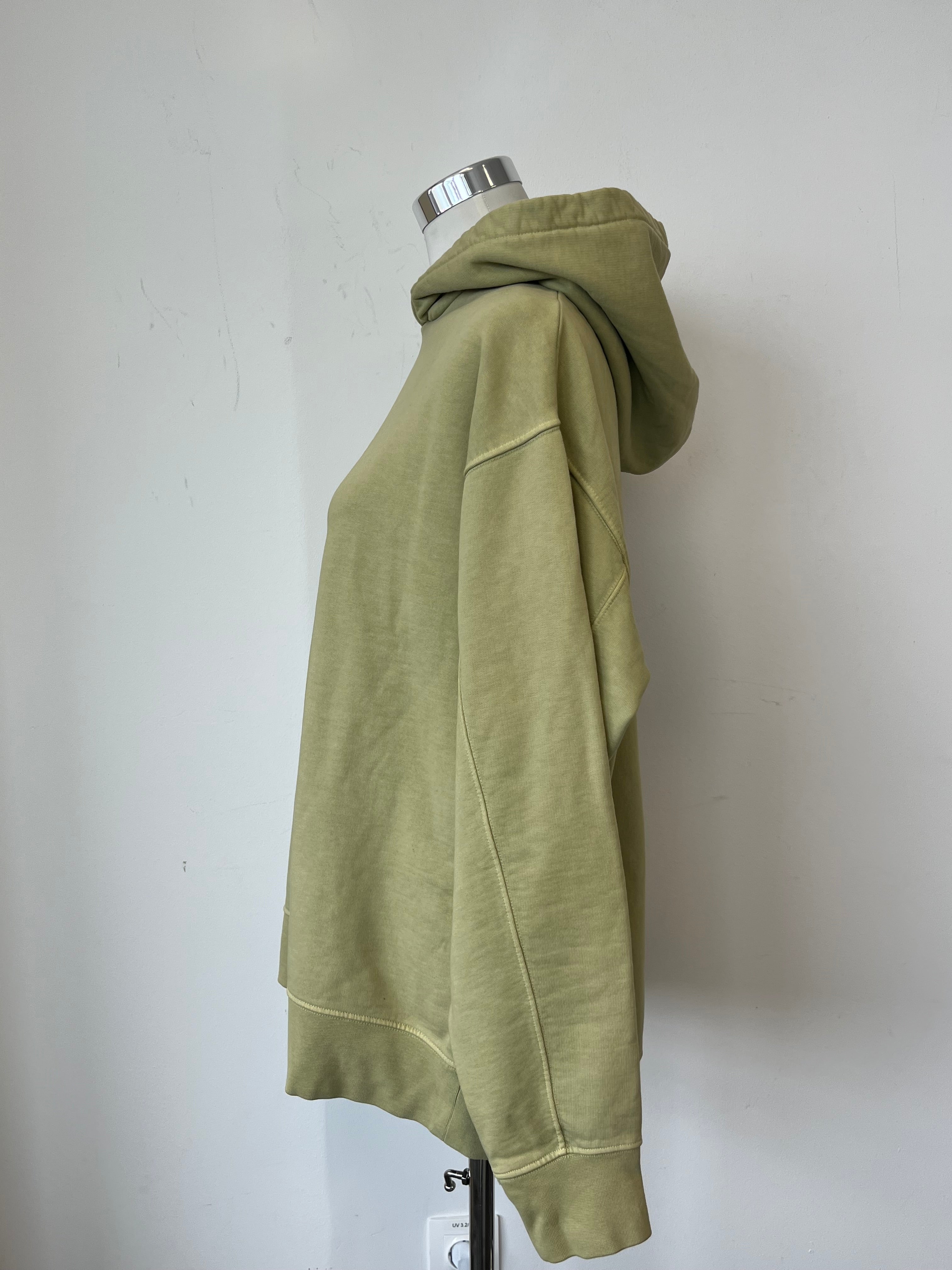 CLOSED 24/7 1978 Unisex Hoodie M Pastellgrün Fleece Sehr Gut