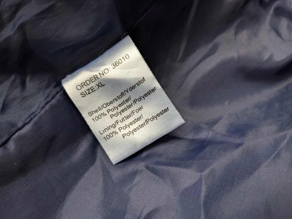 Les Noble Denmark Herren Windbreaker XL Navy/Weiß – Guter Zustand
