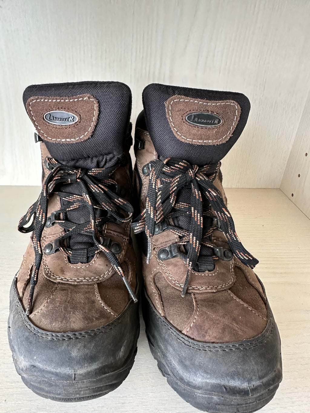 Land Rover Wanderschuhe Gr. 39, Leder/Textil, braun/schwarz, guter Zustand