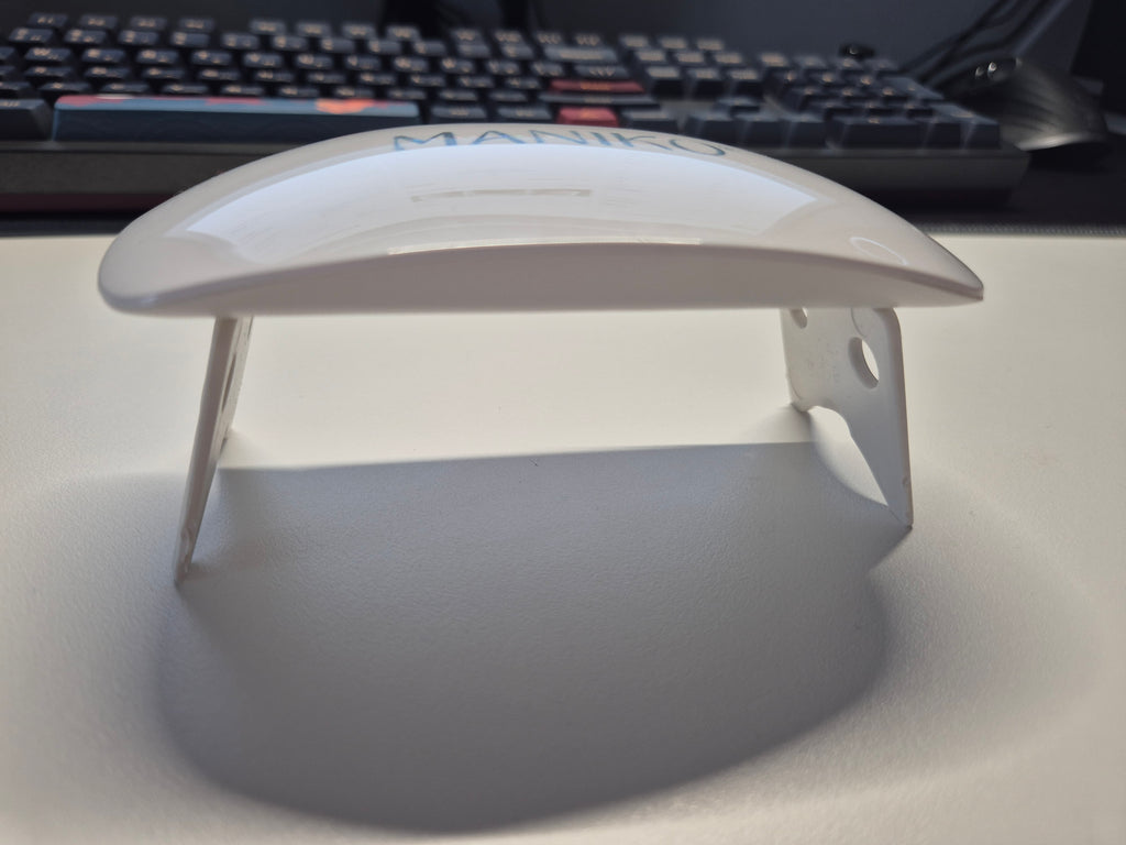 MANIKO UV/LED Nagellampe 6W Weiß Kompakt – Faltbar, guter Zustand