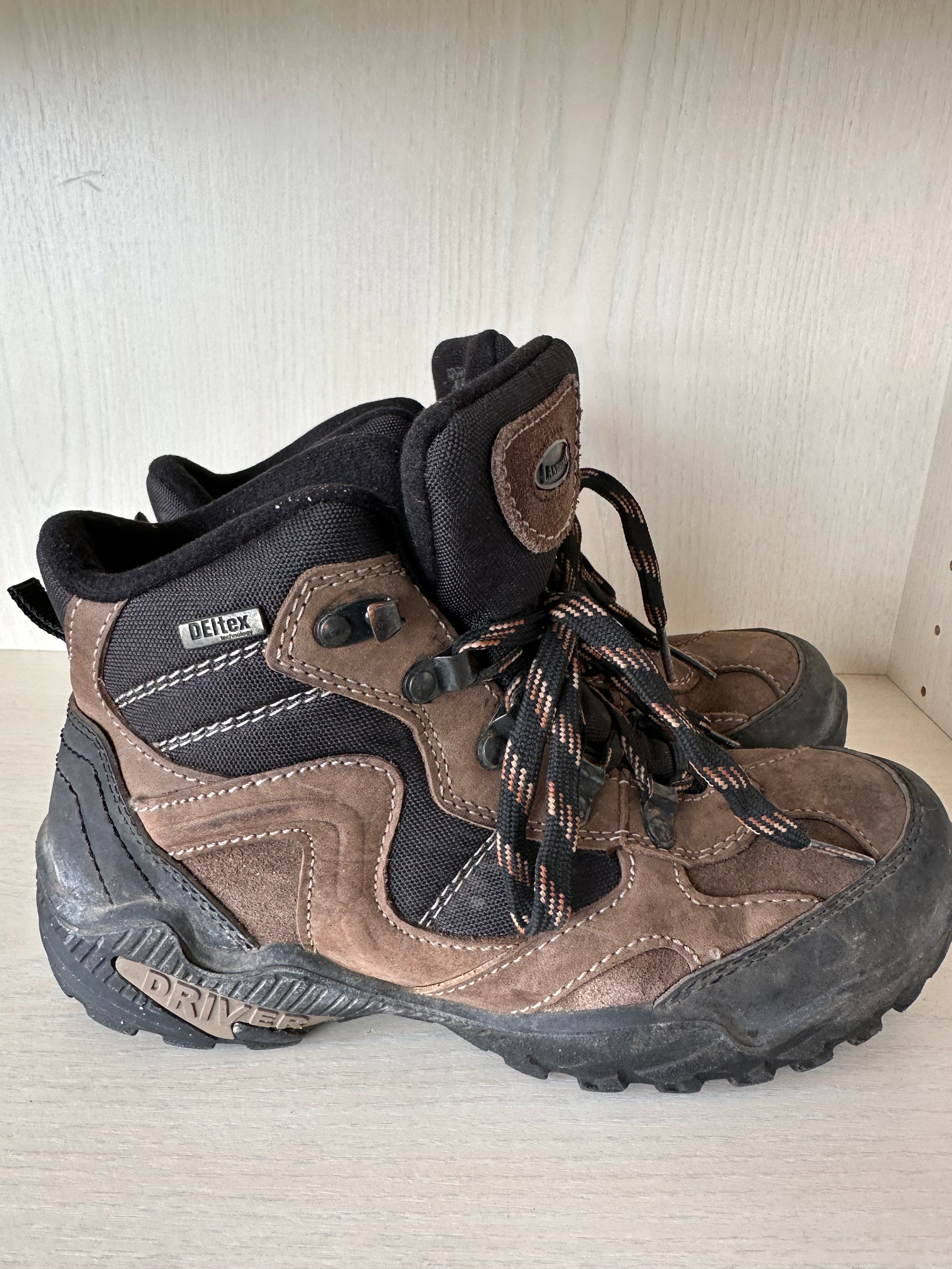 Land Rover Wanderschuhe Gr. 39, Leder/Textil, braun/schwarz, guter Zustand