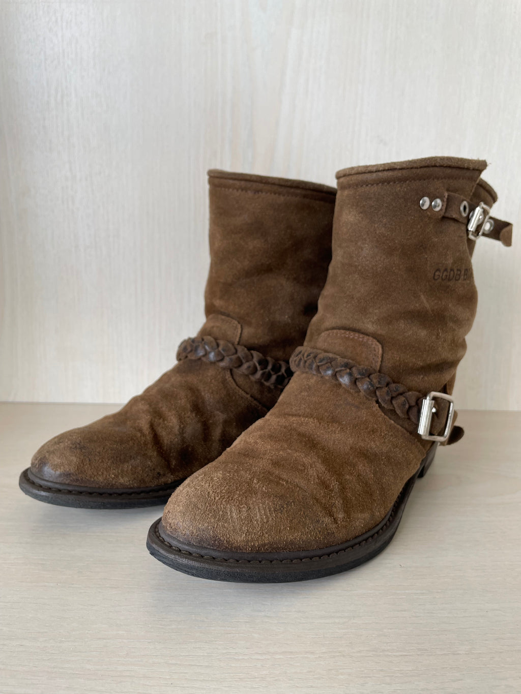 Golden Goose Biker-S Boots | EU 38 | Braun Wildleder | Exzellent