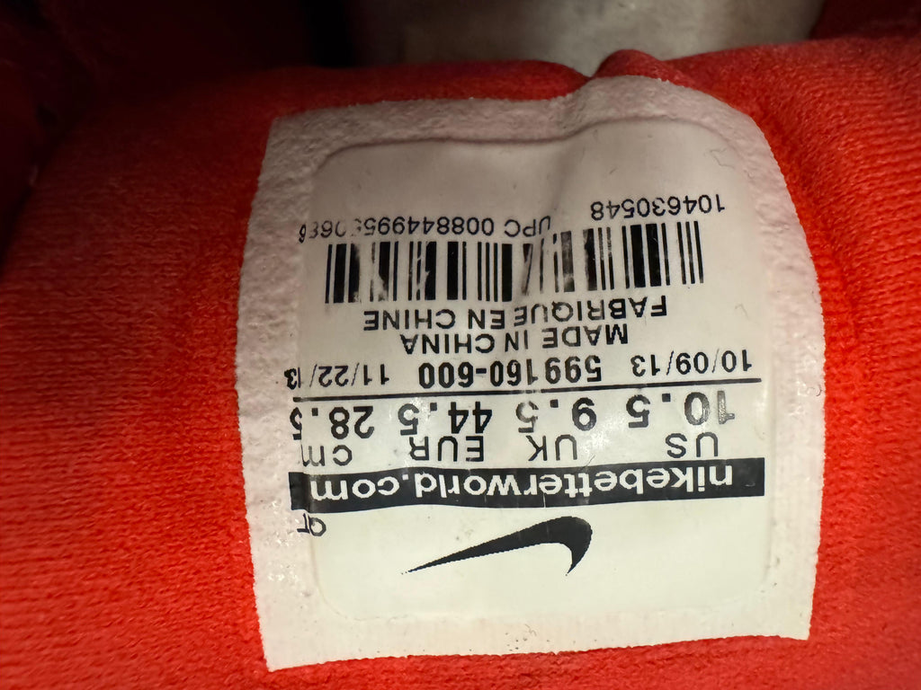 Nike Lunarglide 5 Größe 45 EU / 11 US – rote Laufschuhe gebraucht