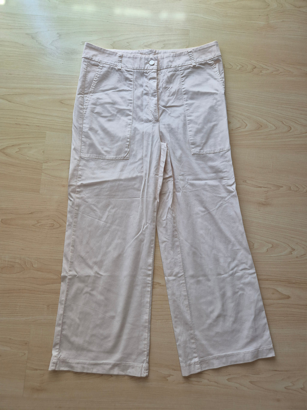 Cambio “California Utility” Women’s Trousers D 42 Beige – Good Condition