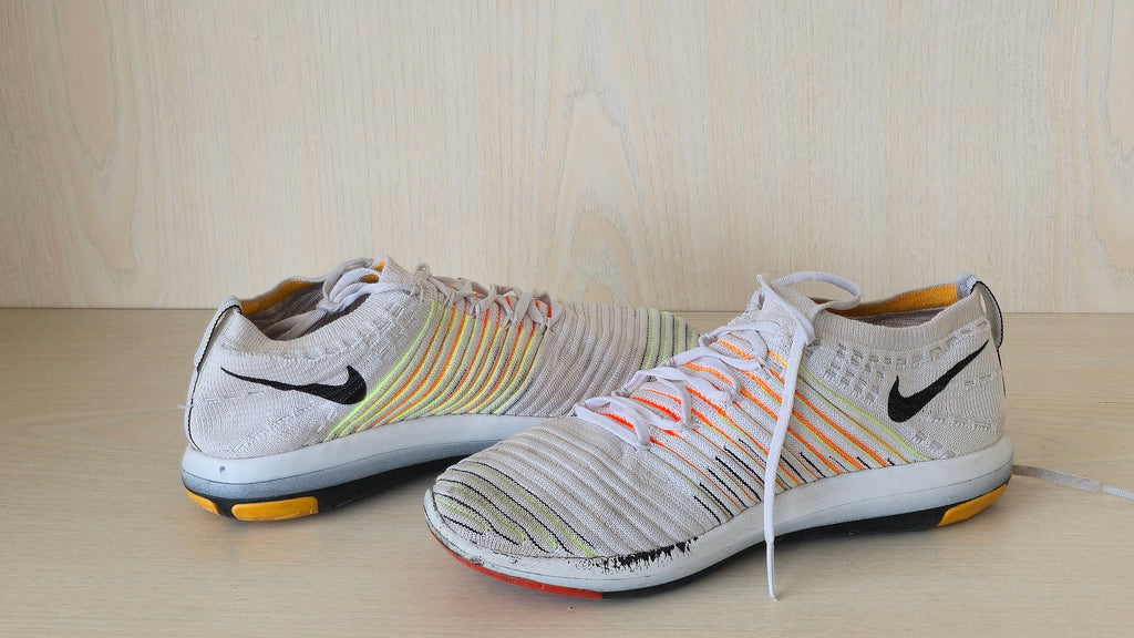 Nike Free Transform Flyknit | Weiß/Bunt | EU 36 | Gebraucht | Authentisch