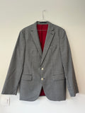 Dolzer Maß-Blazer (Karo) + Navy Chinos, Gr. M, guter Zustand