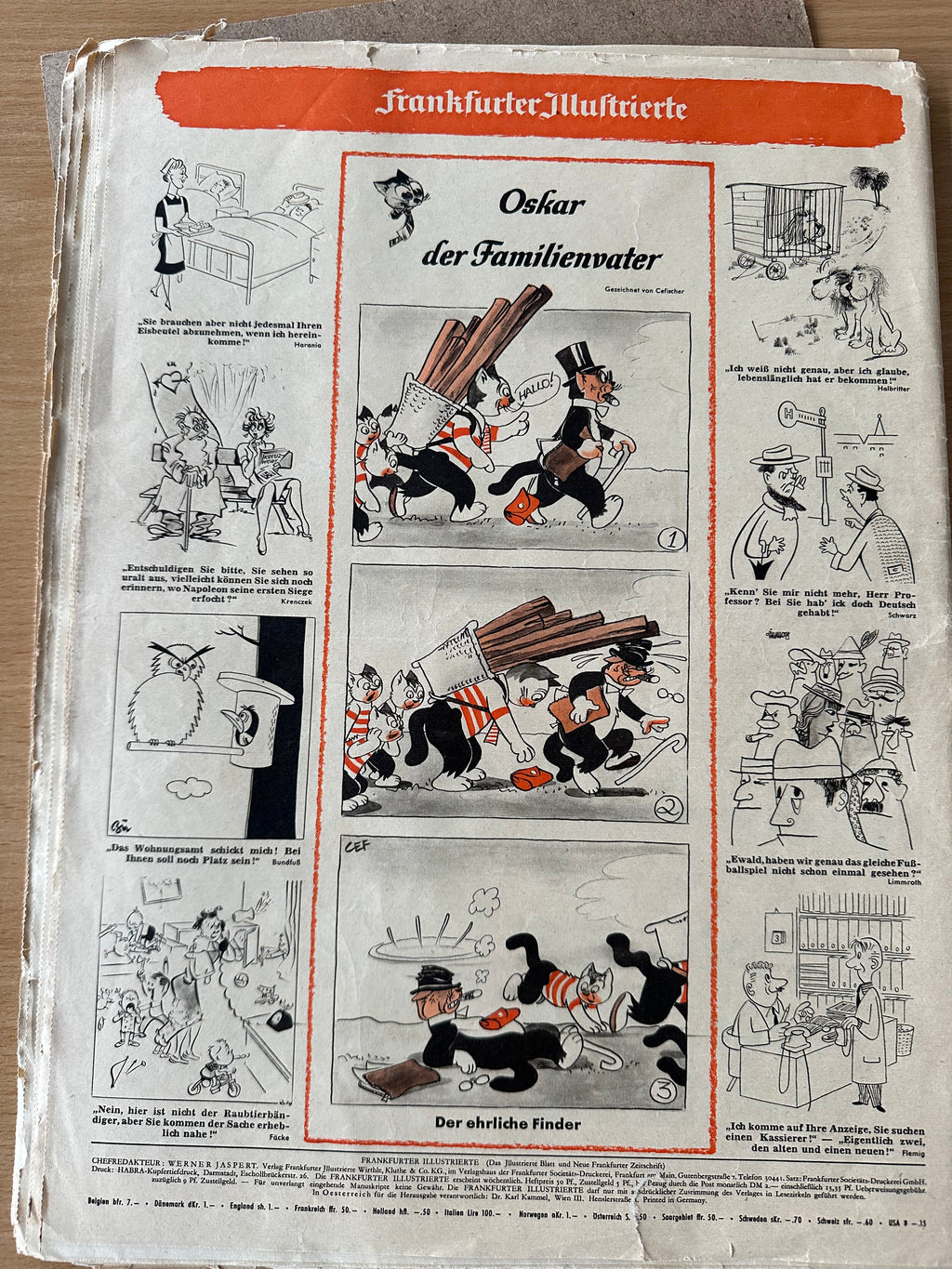 Frankfurter Illustrierte Nr. 11 – „Es begann bei Null“ guter Zustand
