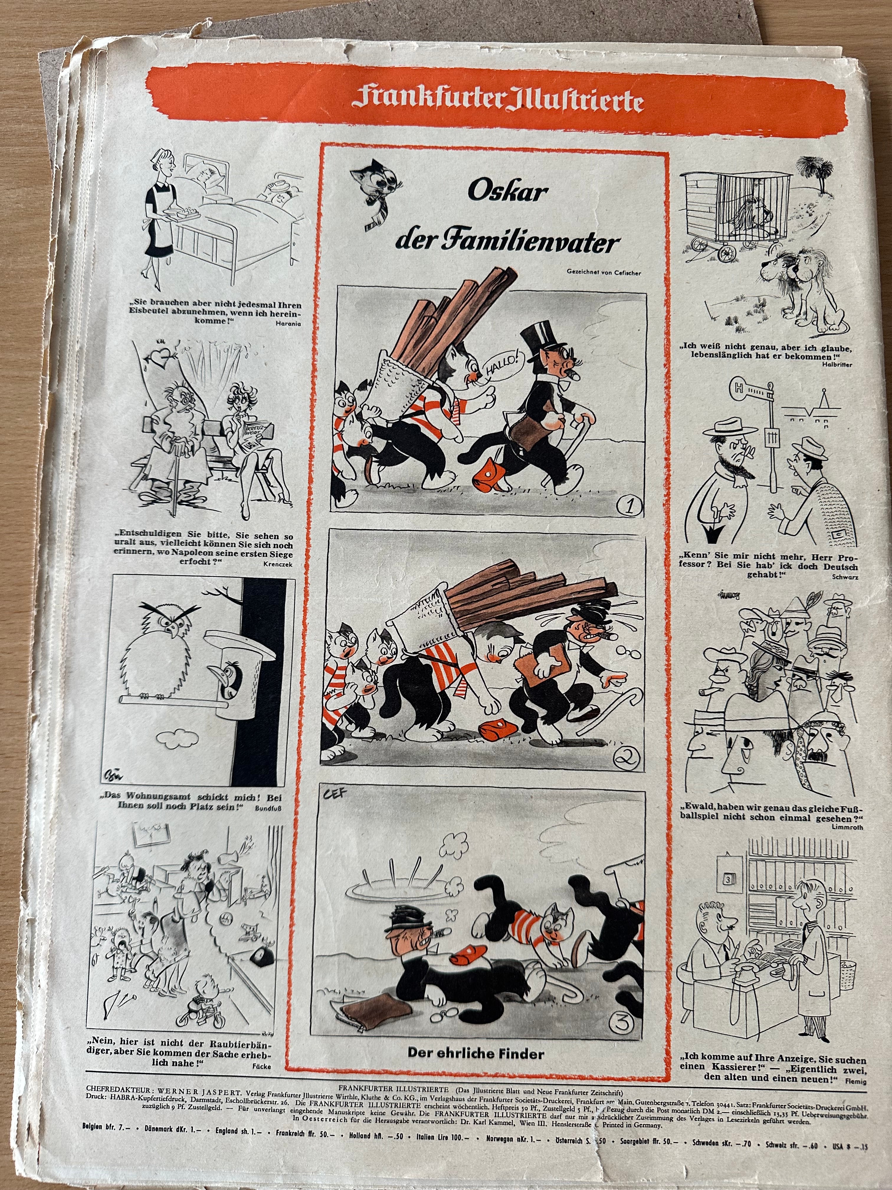 Frankfurter Illustrierte Nr. 11 – „Es begann bei Null“ guter Zustand