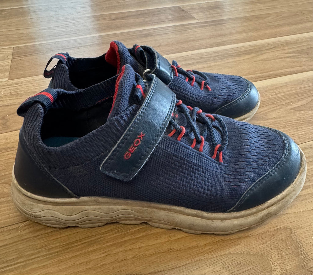 Geox Junior Spherica Sneaker EU 35 Navy – guter Zustand