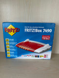AVM FRITZ!Box 7490 – WLAN Router, Rot/Weiß, guter Zustand