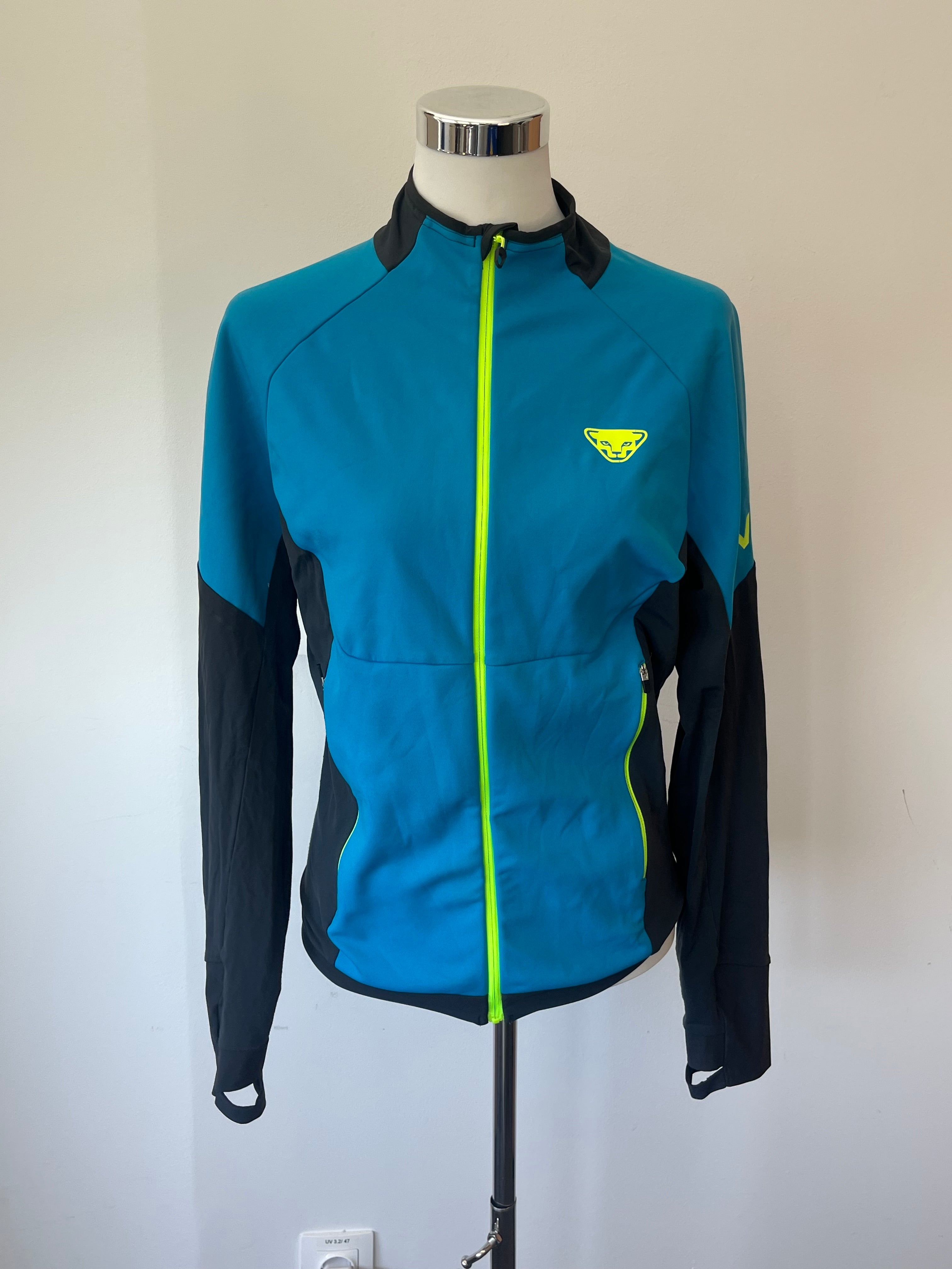 Dynafit Ride 3L Softshell Cycling Jacket – Men’s M (EU 48), Blue/Black, Very Good