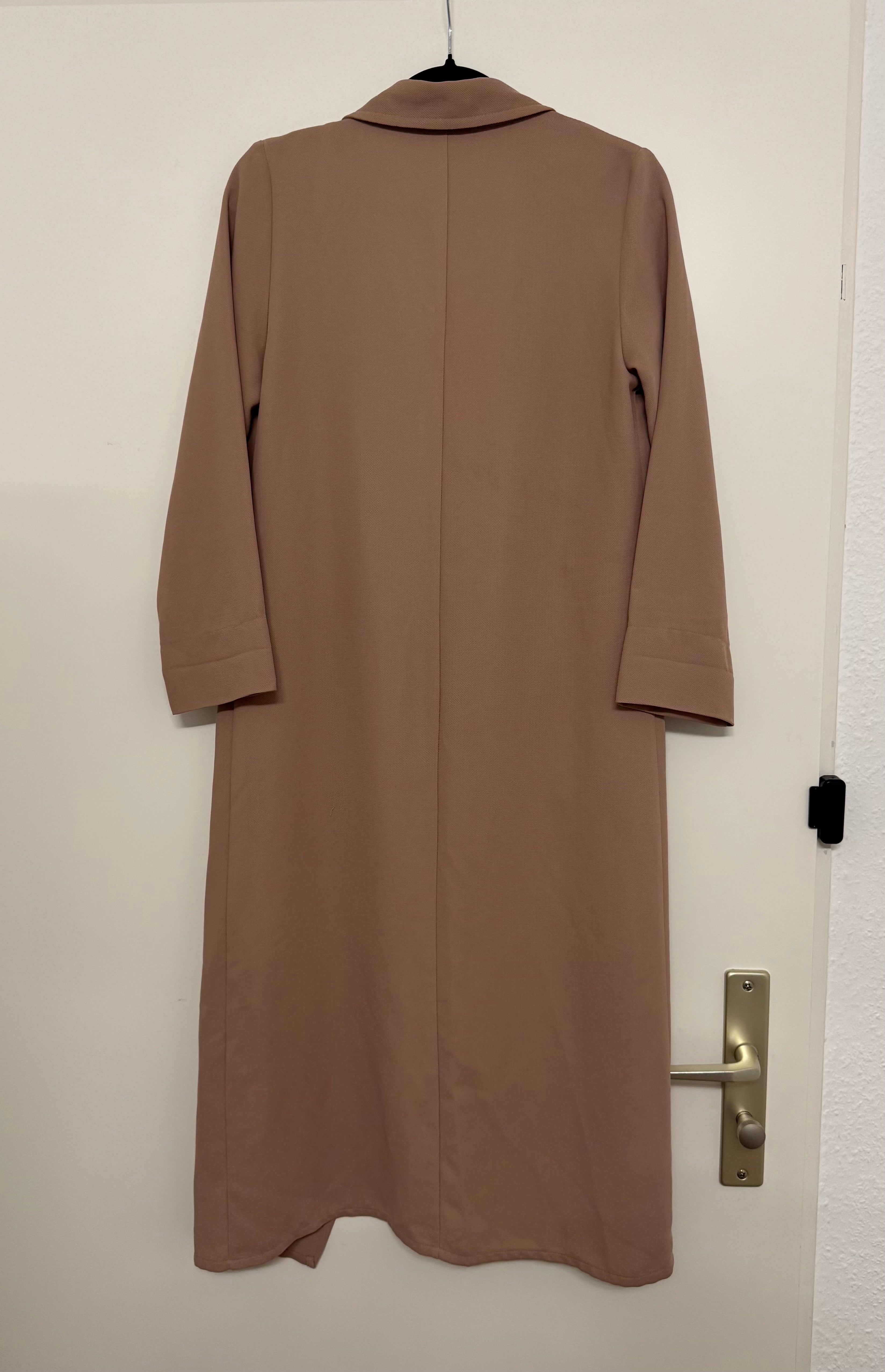 Dusty Pink Waterfall Duster Coat by Atmosphere | EU 36 (UK 8) | Good Condition