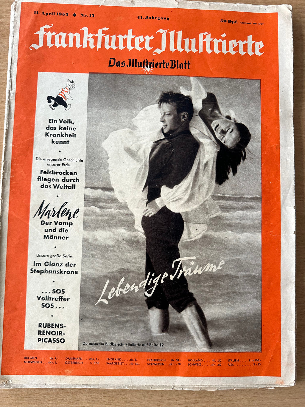 Frankfurter Illustrierte Nr. 11 – „Es begann bei Null“ guter Zustand