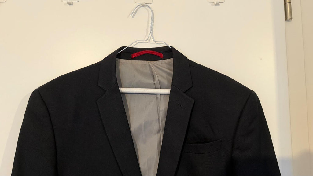 M&S Limited Collection Black Blazer, Super Slim Fit, Size L | Good Condition
