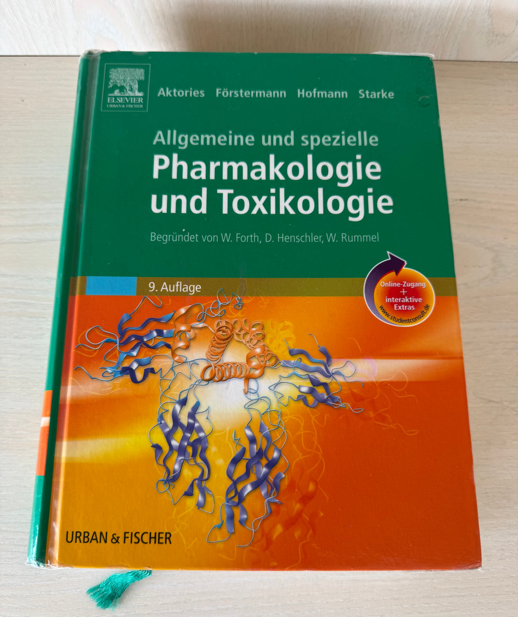 Allgemeine und Spezielle Pharmakologie & Toxikologie, 9. Aufl., Wie Neu