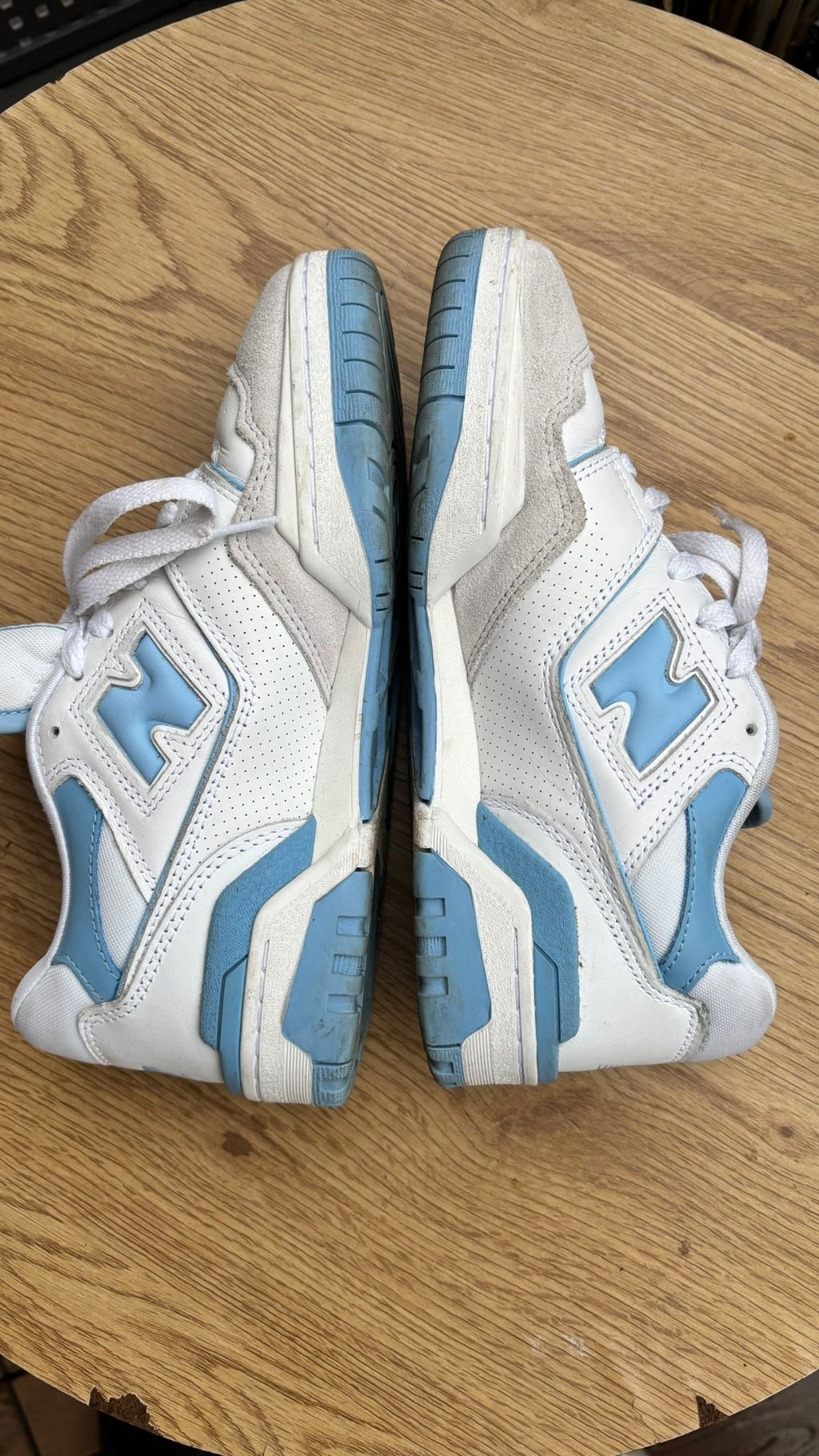 New Balance 550 “University Blue” Sz 40 White/Blue – Good Condition