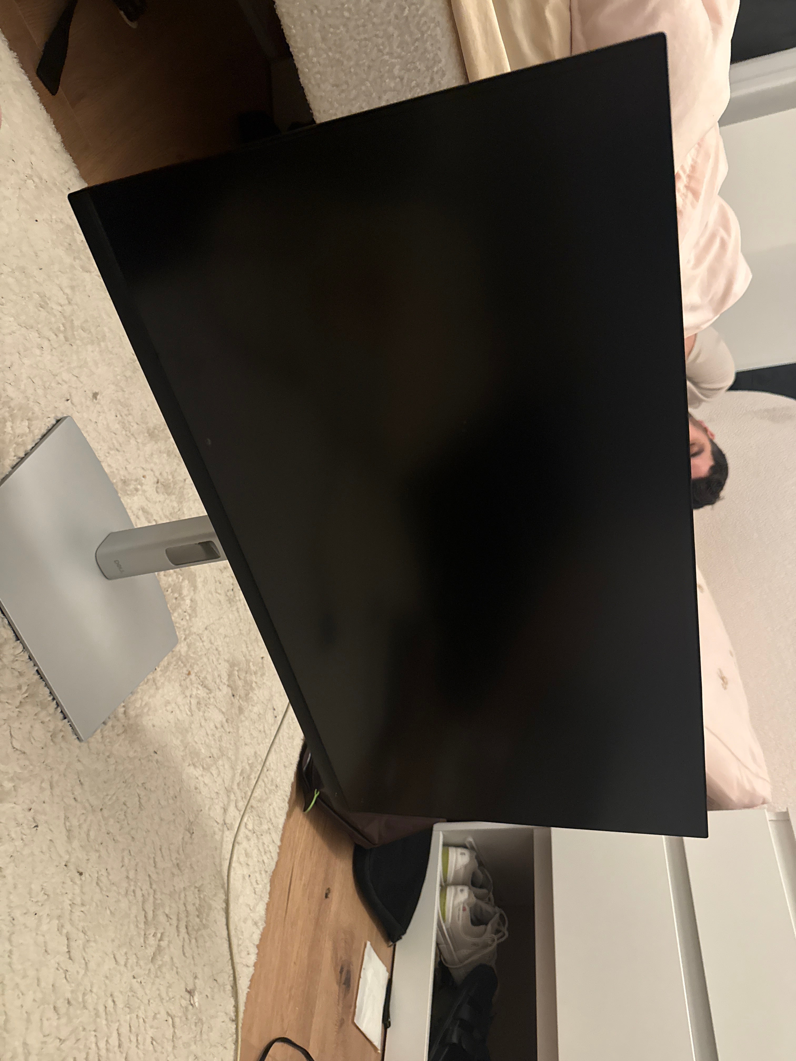 Dell P2723QE 27 4K USB-C IPS Monitor Schwarz – Defekt/Unvollständig