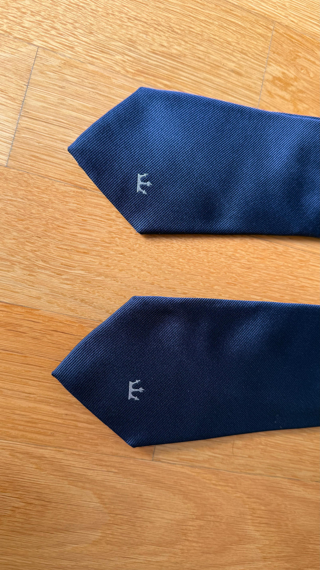 Fumagalli x EGO Limited Edition Seidenkrawatte | Navy | 100% Seide | Wie Neu