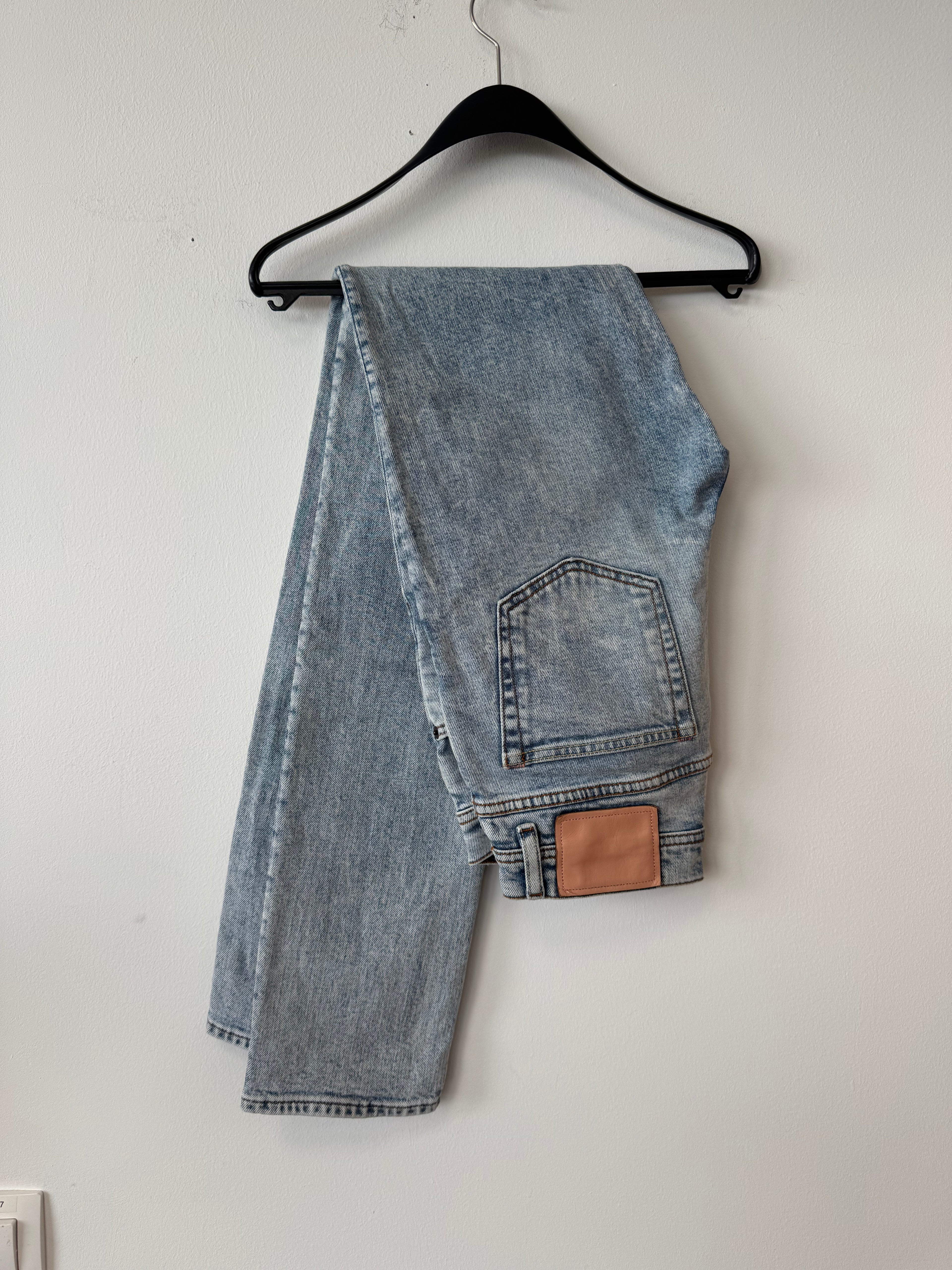 Acne Studios Blå Konst Jeans 28/32 Hellblau, Guter Zustand
