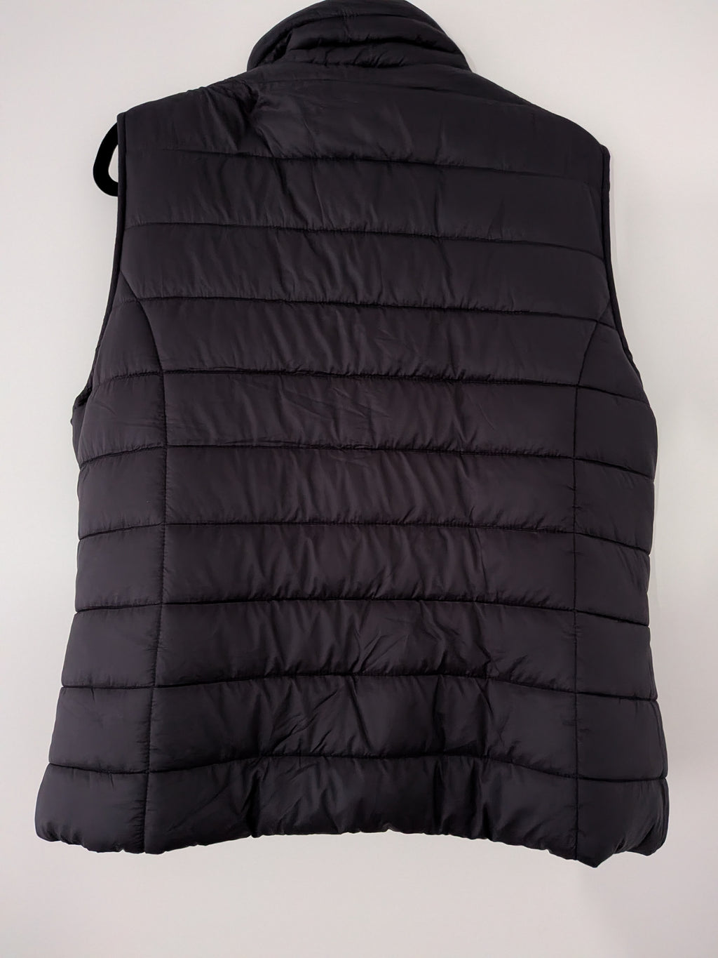 Gina quilted puffer vest, navy blue, size 46 (M), new