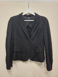 Marc Cain Classic Fit Blazer Schwarz M Polyester-Mix Gebraucht