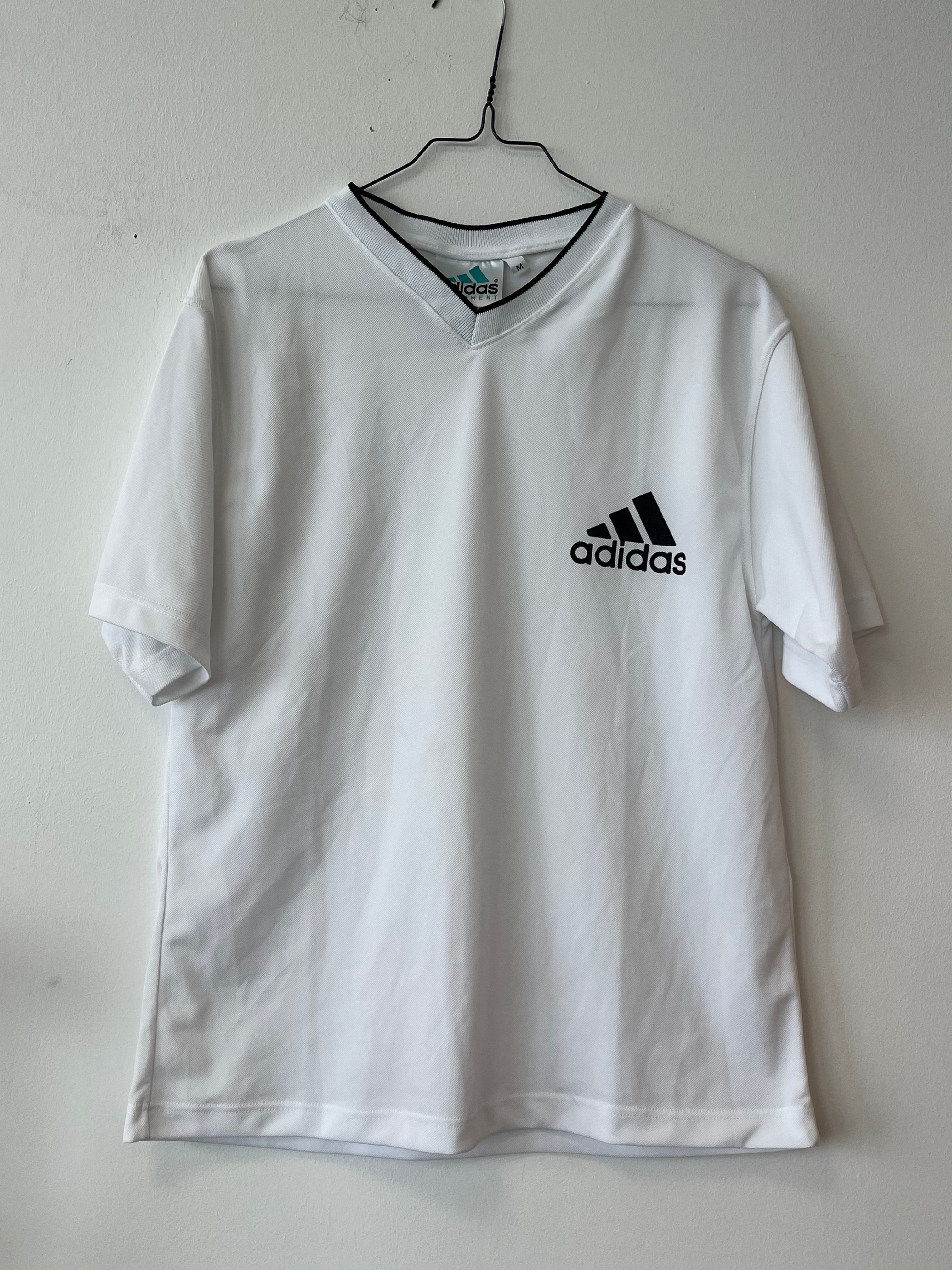 Adidas Equipment T-Shirt Weiß Größe M – Original Vintage Sehr Gut