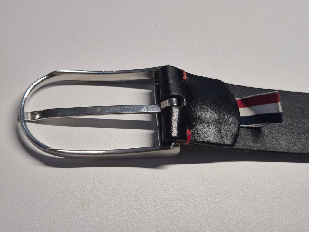Tommy Hilfiger Ledergürtel – Schwarz, Herren, M (100 cm), Gebrauchszustand
