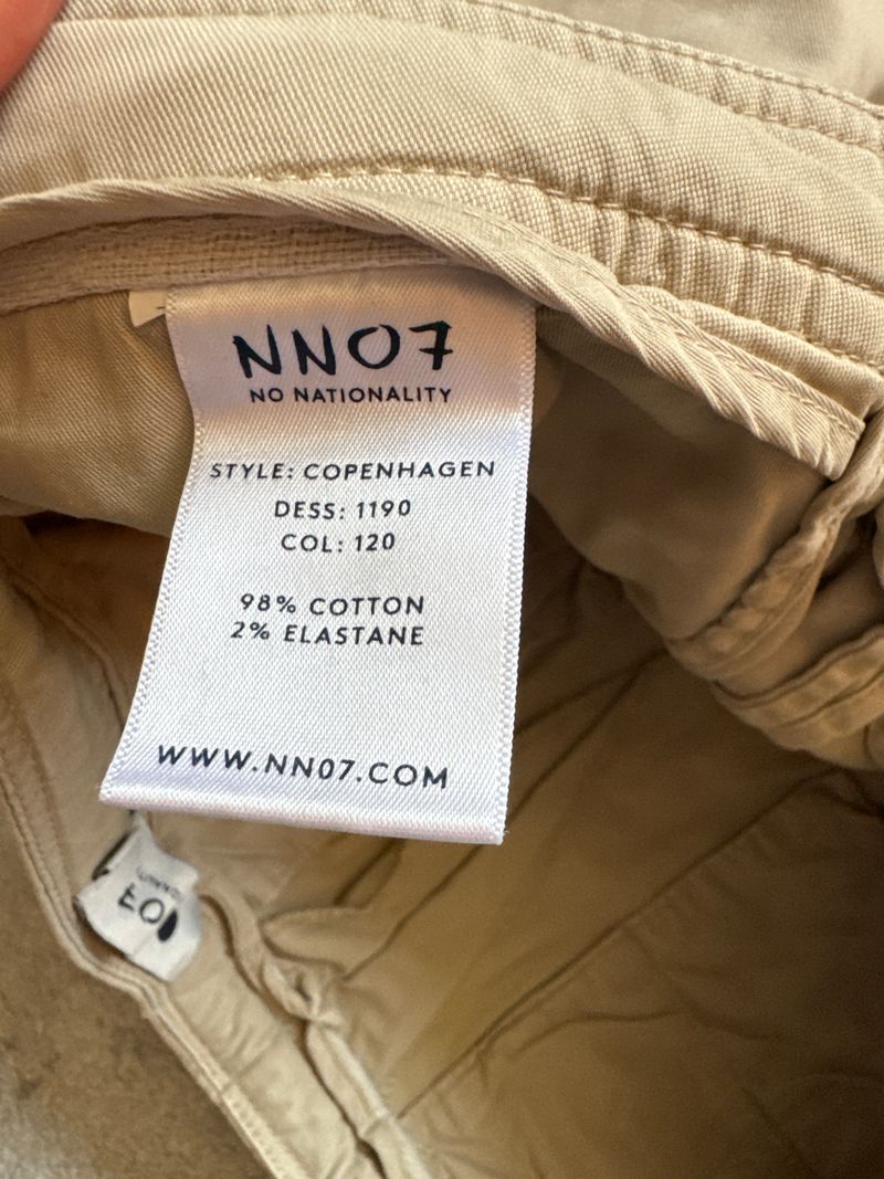 NN07 Copenhagen Chino Gr. 46 Khaki – guter Zustand