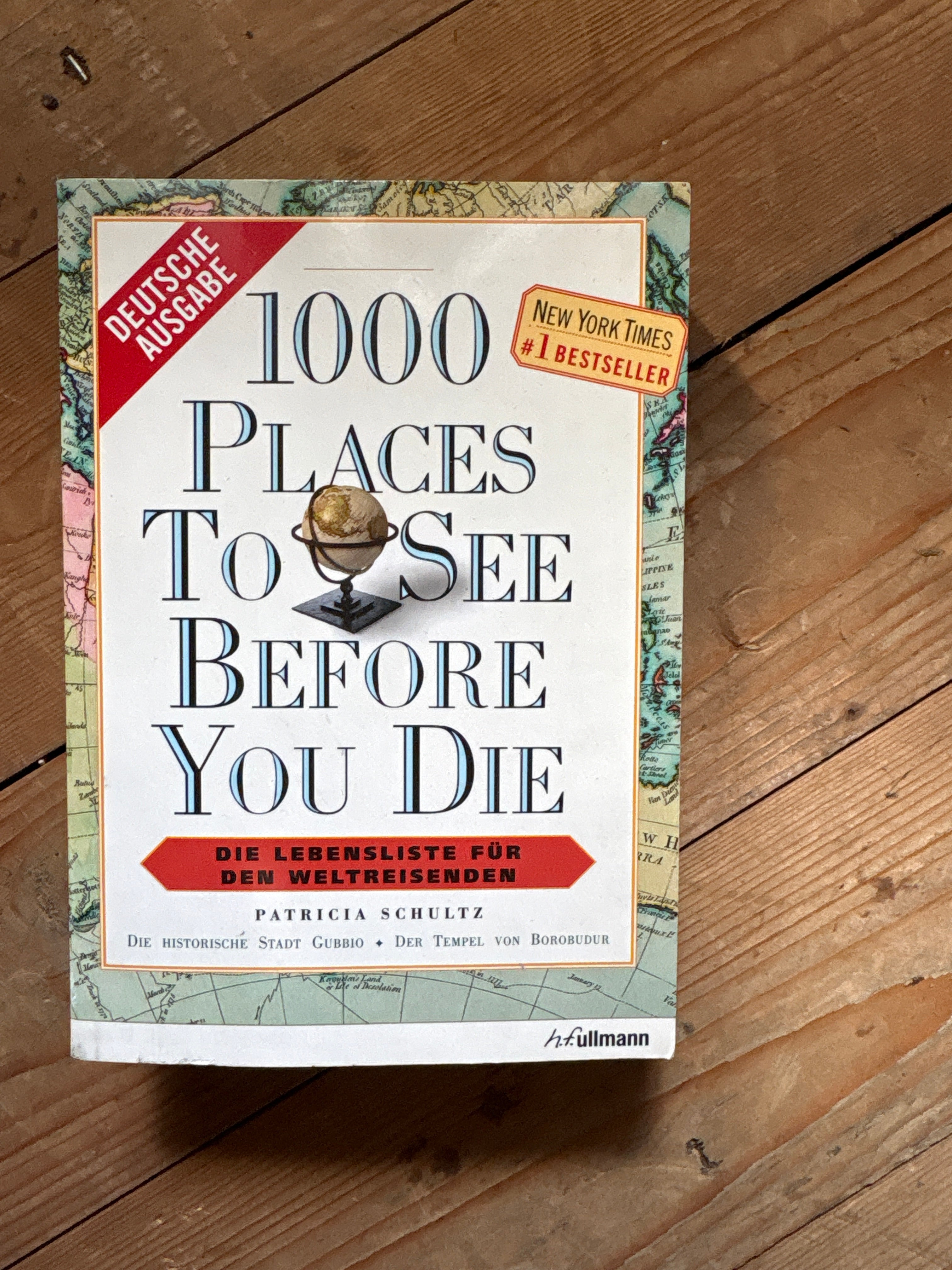 1000 Places to See Before You Die – Deutsche Ausgabe, sehr guter Zustand