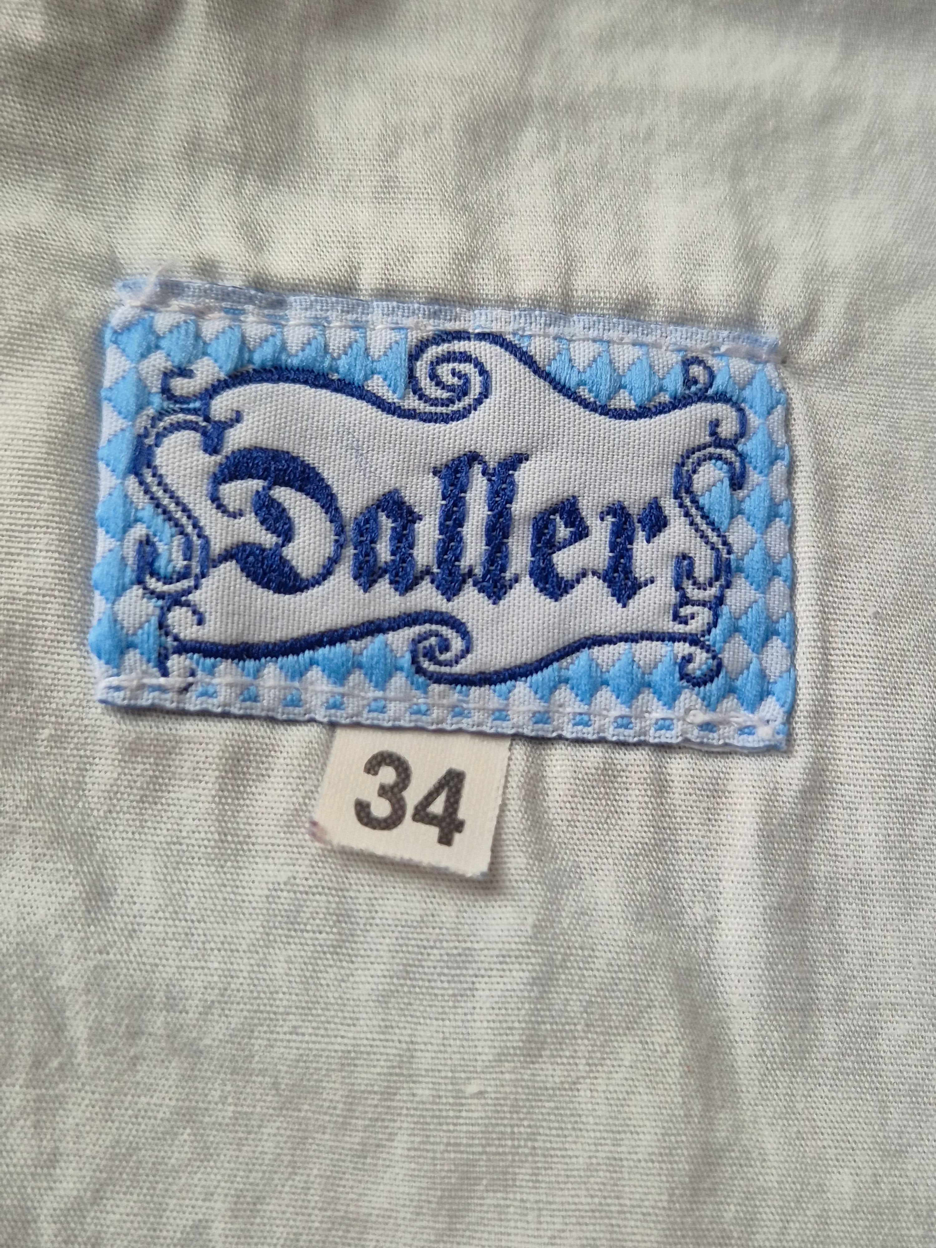 Daller Tracht Dirndl Set – Dunkelblau, Punkte, Gr. 34, Sehr Gut