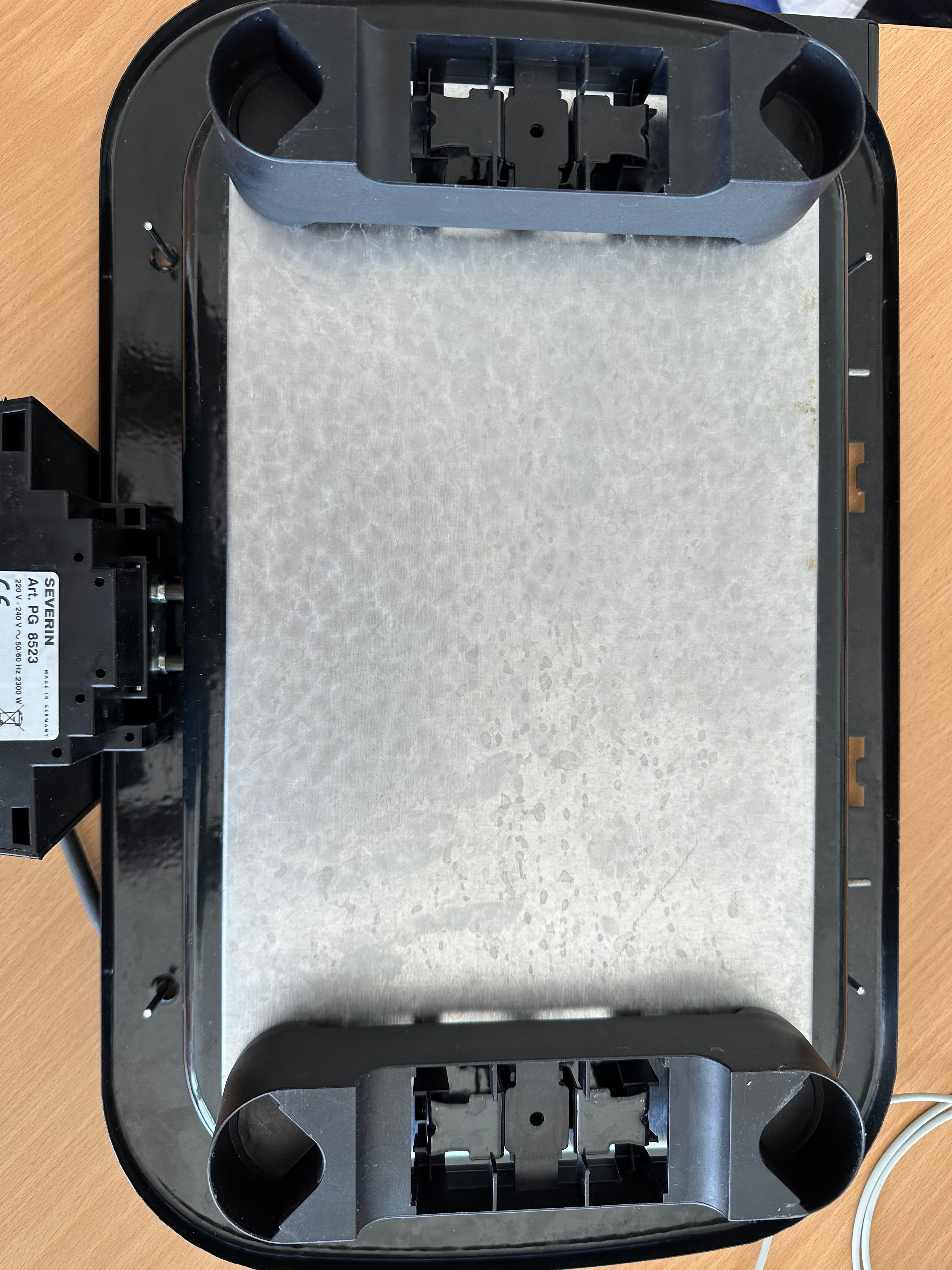 SEVERIN Tischgrill PG 1511, 2300W, Schwarz, Mittel, Gebraucht