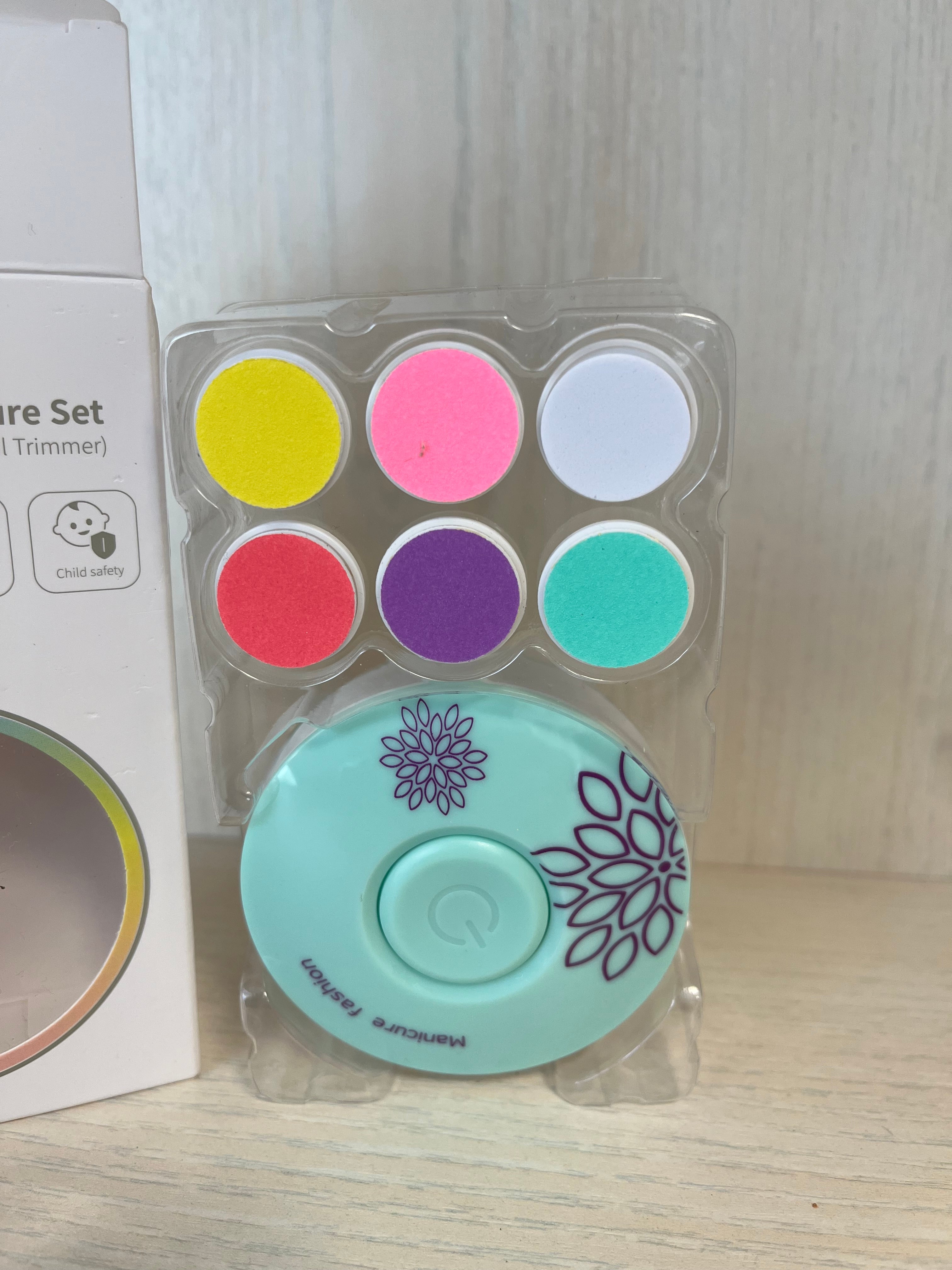 Generic Elektrisches Baby Maniküre-Set – Weiß, Nageltrimmer, Neu
