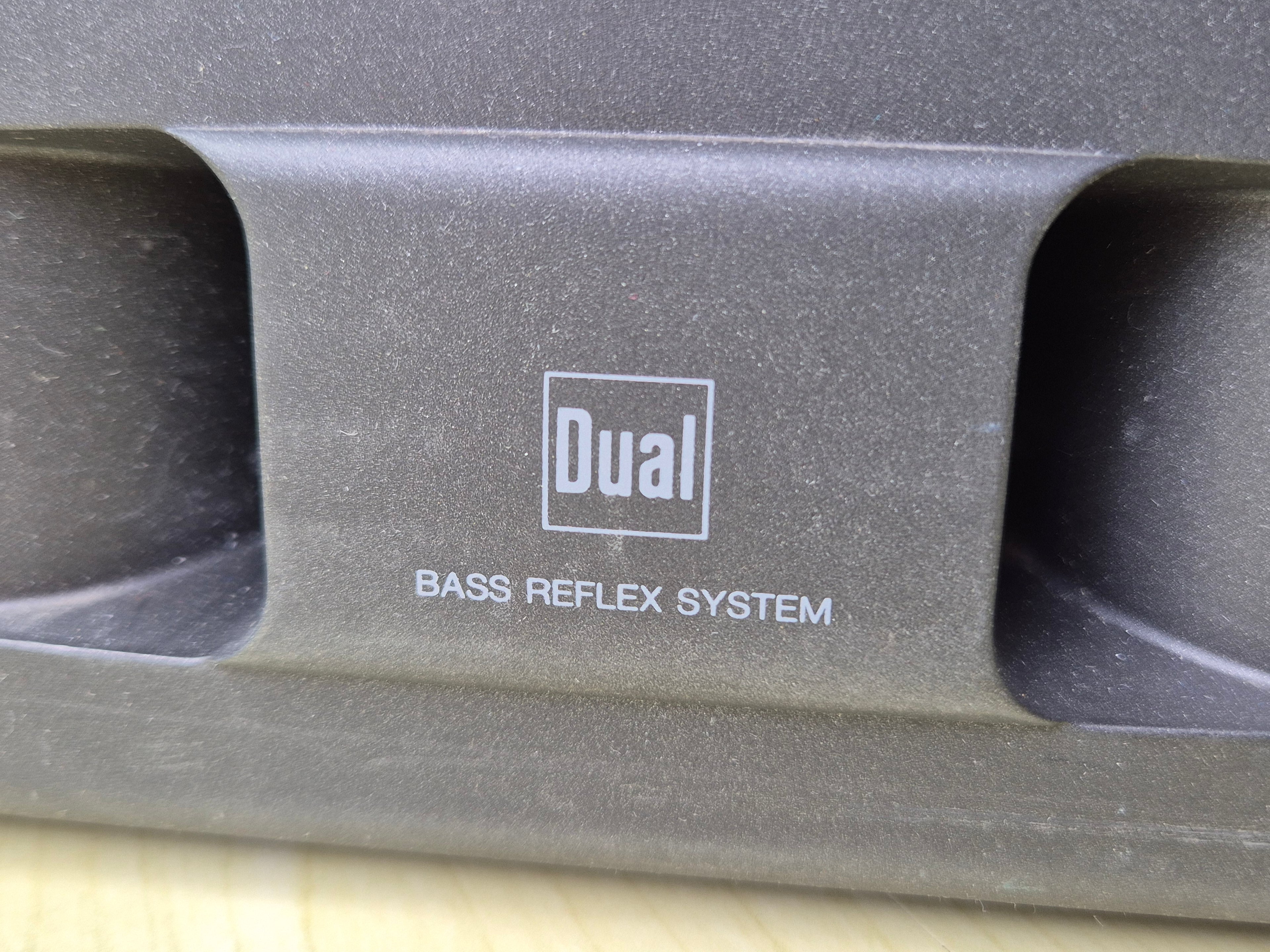 Dual CL 2000 Vintage Bookshelf Speakers, 60W 8Ω, Black, Tested Pair