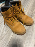 Timberland Premium 6-Inch Waterproof Boots Wheat Nubuck EU 38.5 Good