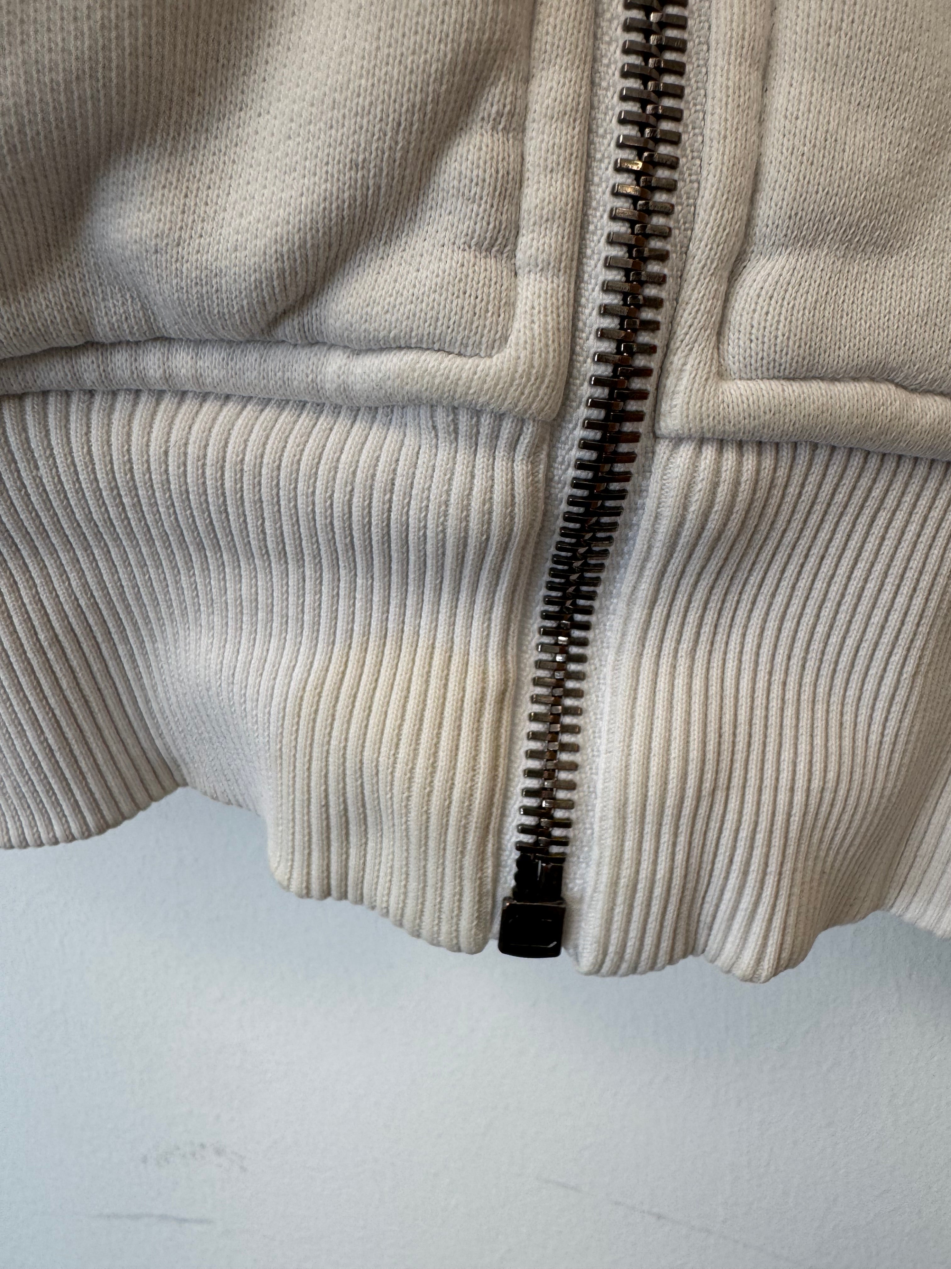 Dolce & Gabbana Track Jacket – Weiß/Braun/Blau, Gr. 50, Zustand: Stark gebraucht