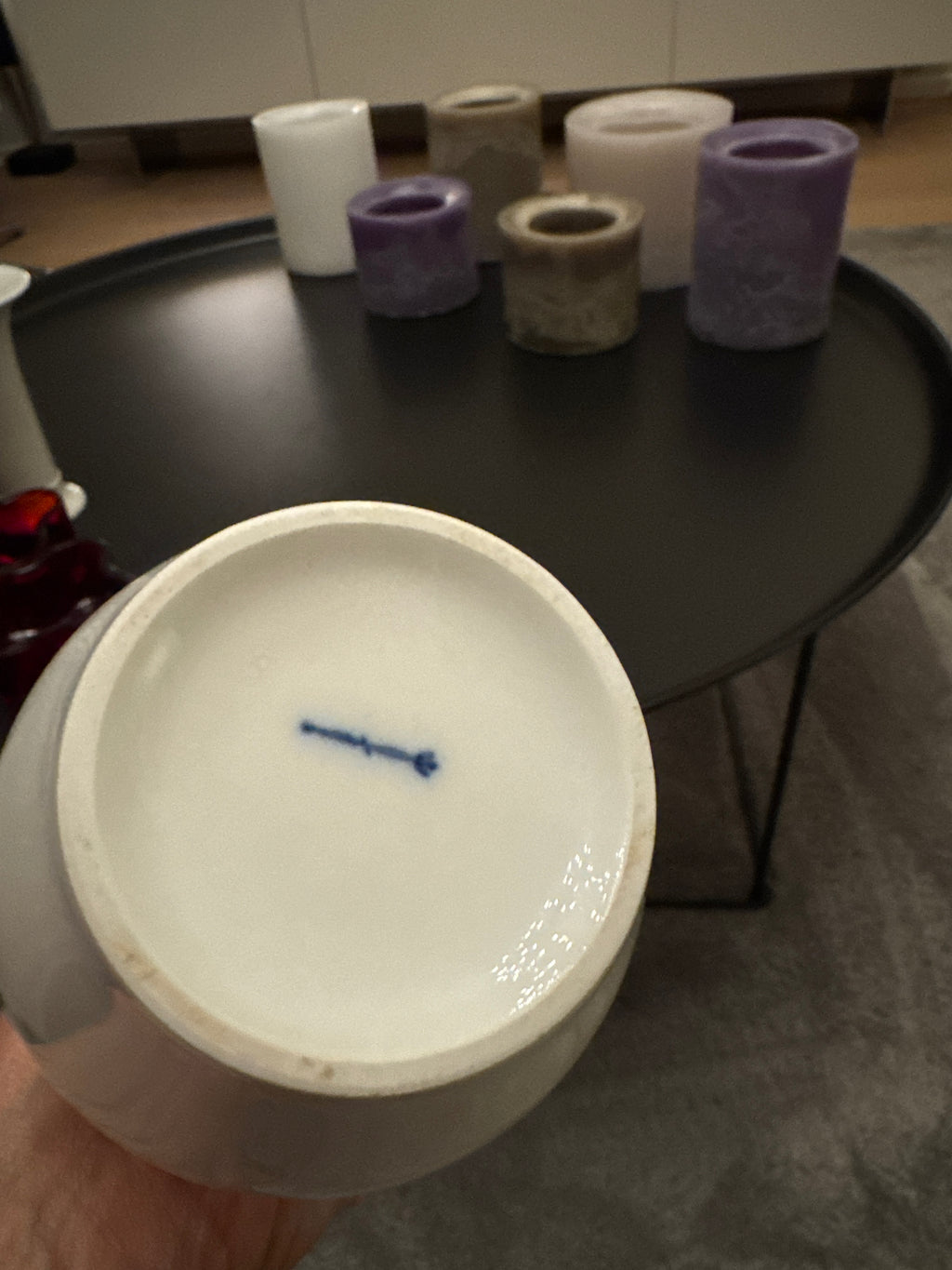 KPM Berlin Porzellanvase, Weiß, 21 cm, sehr guter Zustand, klassisch
